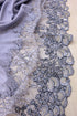 Dainty Petals Wool Silk Stole